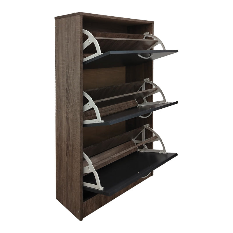 Етажерка за обувки Savaz в цвят антрацит 60x24x114см