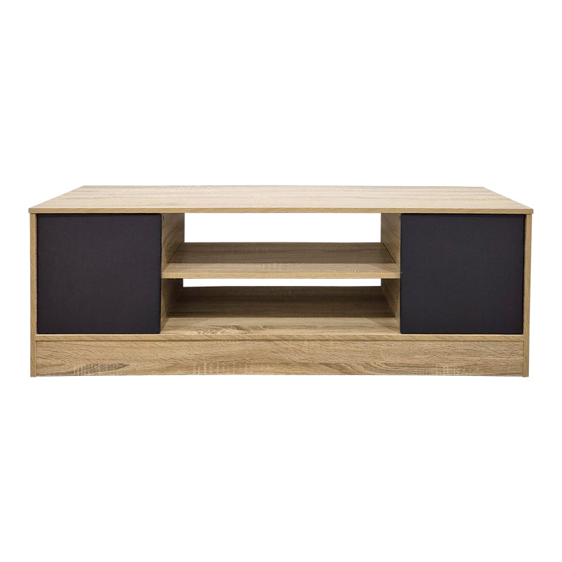 Шкаф за телевизор SASA цвят сонома-антрацит, 120x35x41.5 см
