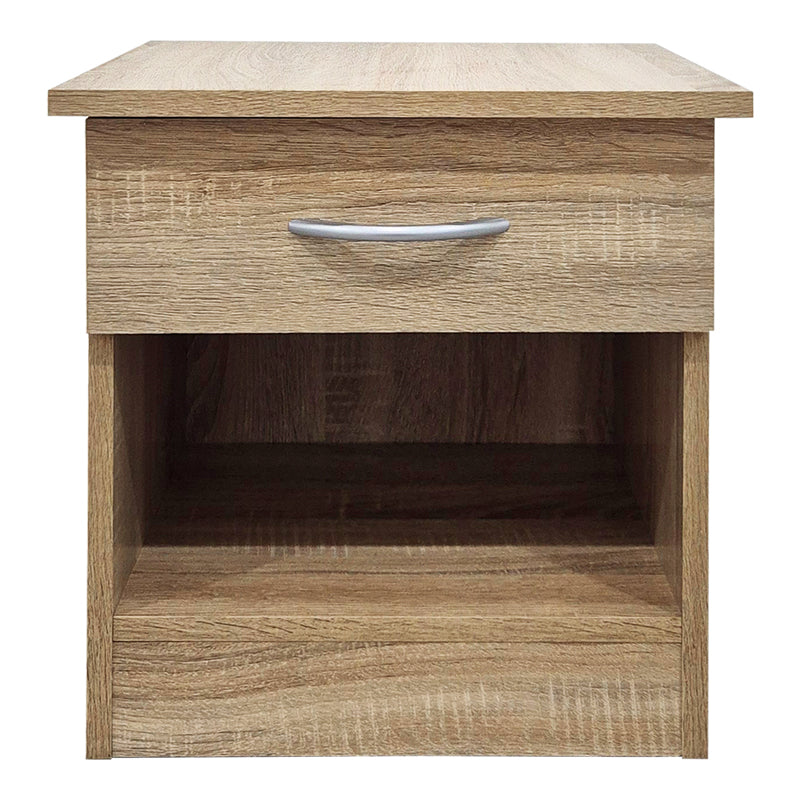 Нощно шкафче BEDY цвят сонома 40x34x42 см