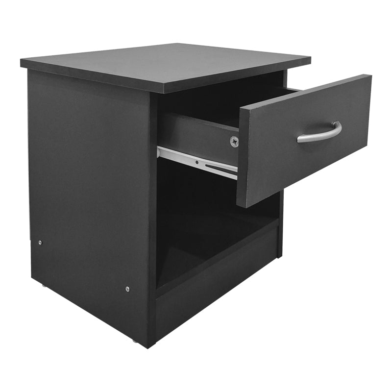 Нощно шкафче BEDY антрацит 40x34x42см