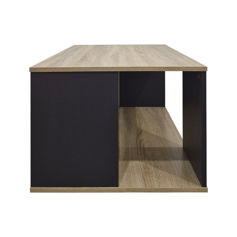 Холна маса ZELEGAN цвят сонома-антрацит, 90x90x44.5 см