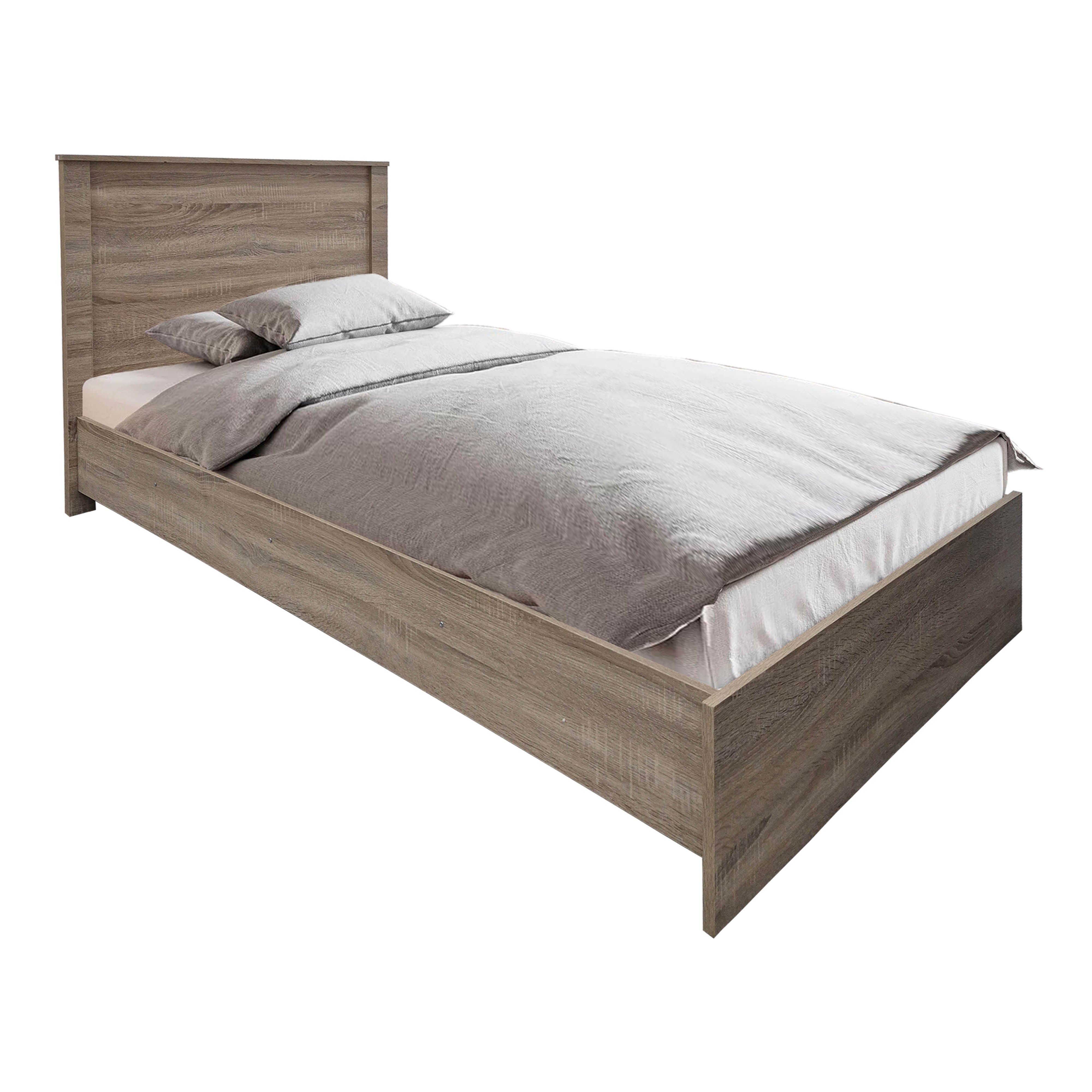 Спален комплект Athos Sonoma с легло 90x190 см, комплект от 3 части