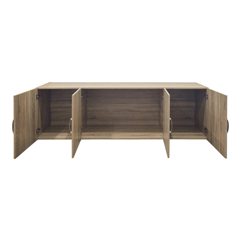 Гардероб с четири врати и таванско помещение alvia sonoma 200x51x240см