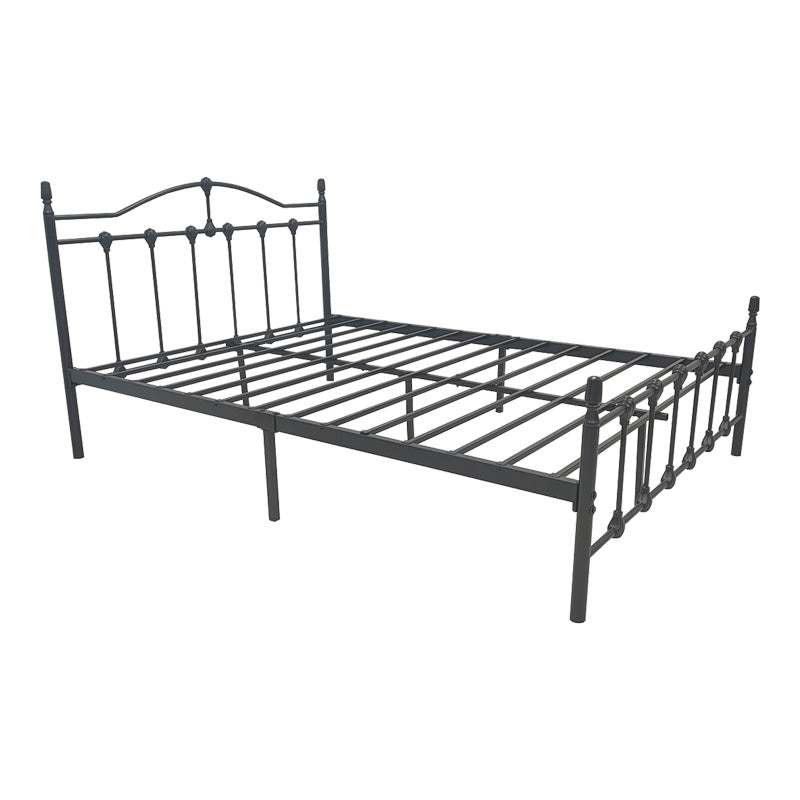 Метално легло WOTSO в черен нюанс 150x200см
