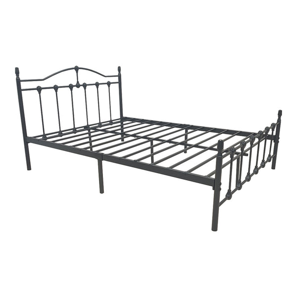 Метално легло WOTSO в черен нюанс 150x200см