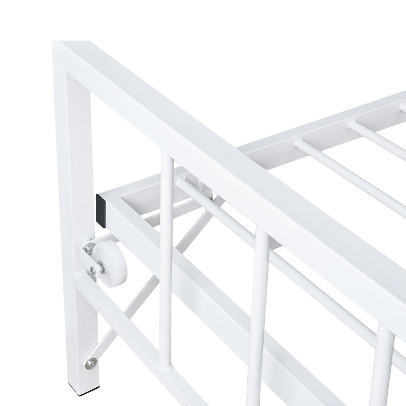 Легло-диван Remmie метал в бяло 90х190см