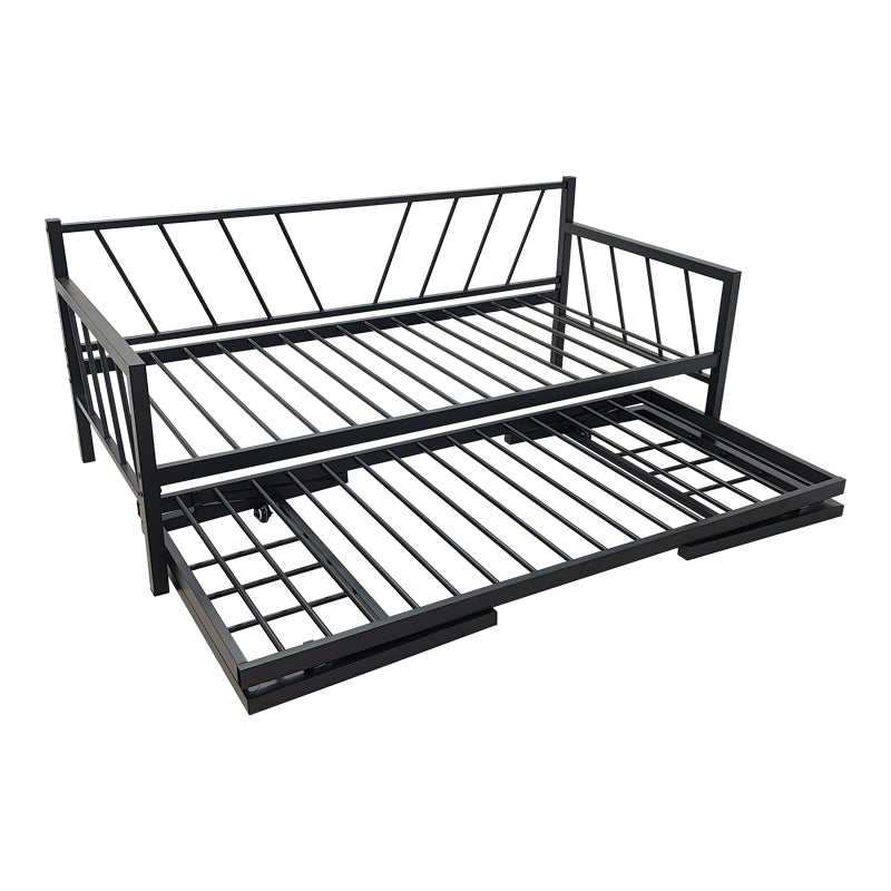 Легло-диван Remmie метал в черно 90x190 см