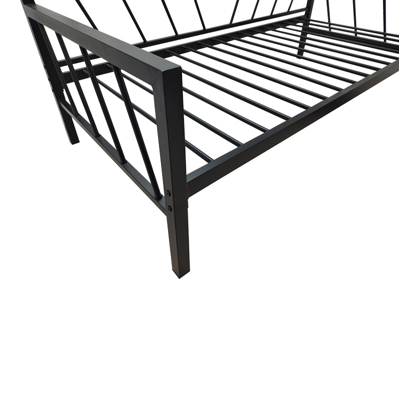 Легло-диван Remmie метал в черно 90x190 см