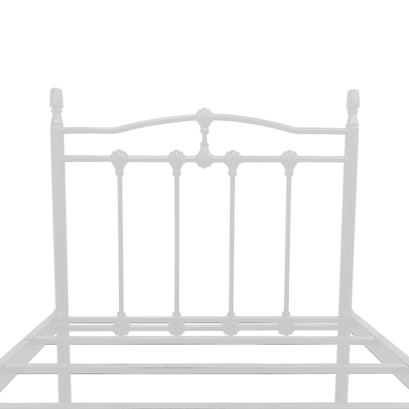 Еднолично метално легло WOTSO – Бяло, 90x190 см