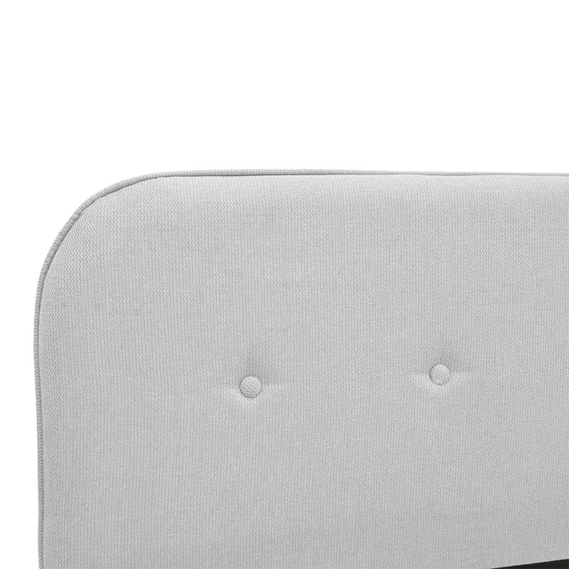 Легло Lumilux сив плат, 100x200см