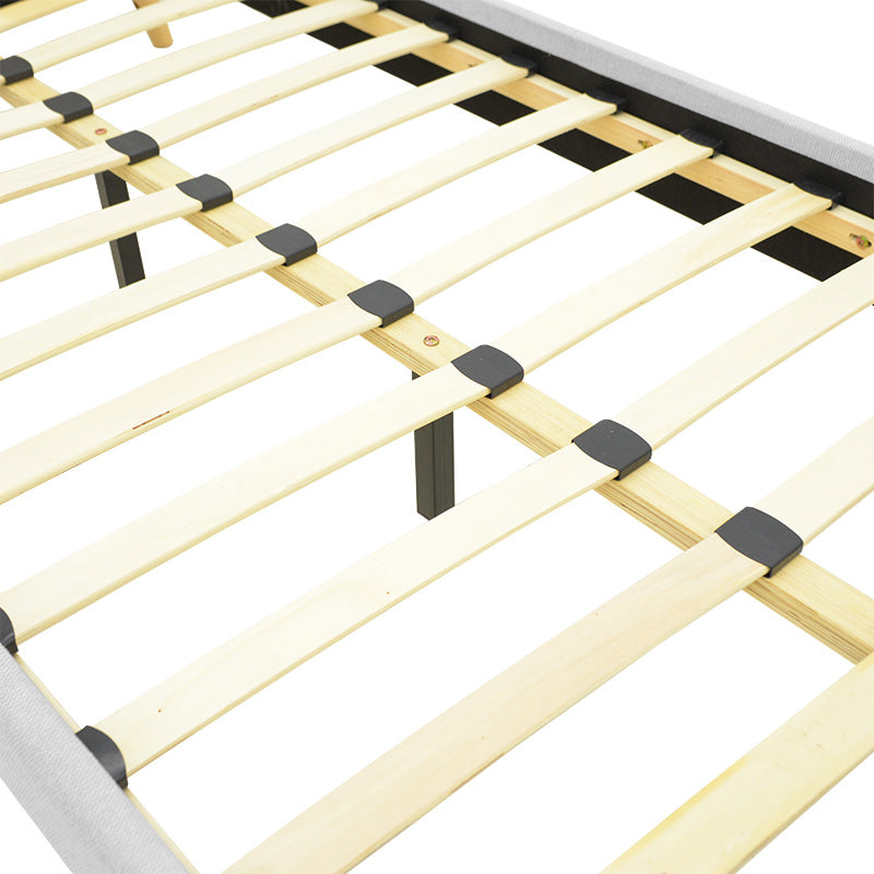 Легло Lumilux сив плат, 100x200см