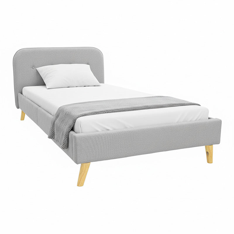 Легло Lumilux сив плат, 100x200см