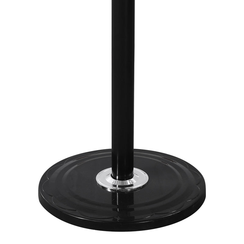 Закачалка за палта Кeleste метална в черен цвят d37x175см