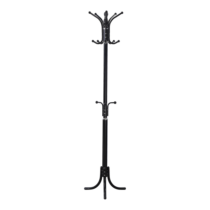 Закачалка за палта Mendora метална в черен цвят 40x40x180см