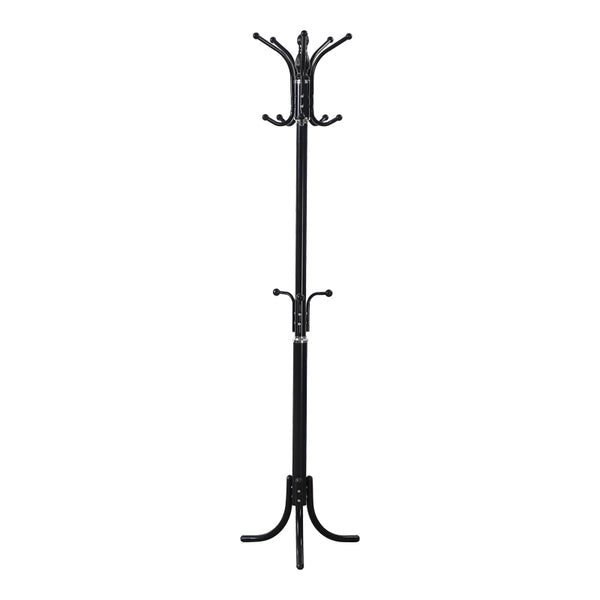 Закачалка за палта Mendora метална в черен цвят 40x40x180см