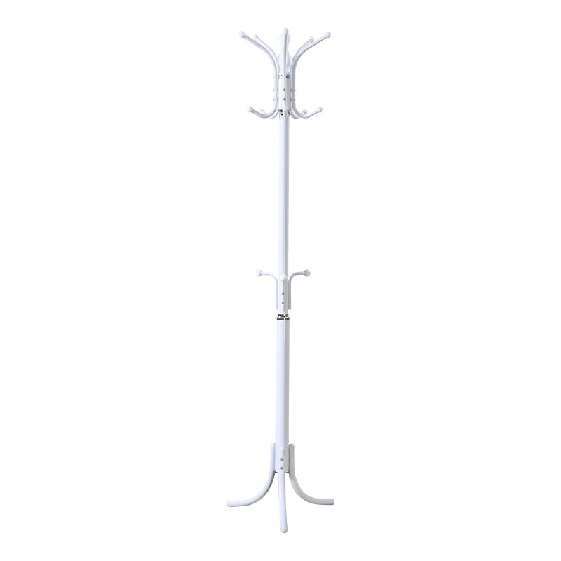 Закачалка за палта Mendora метална в бял цвят 40x40x180см