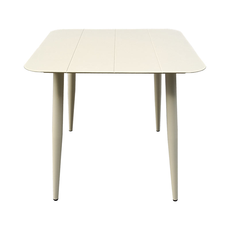 Алуминиева маса Vista в цвят шампанско 80x80x72см