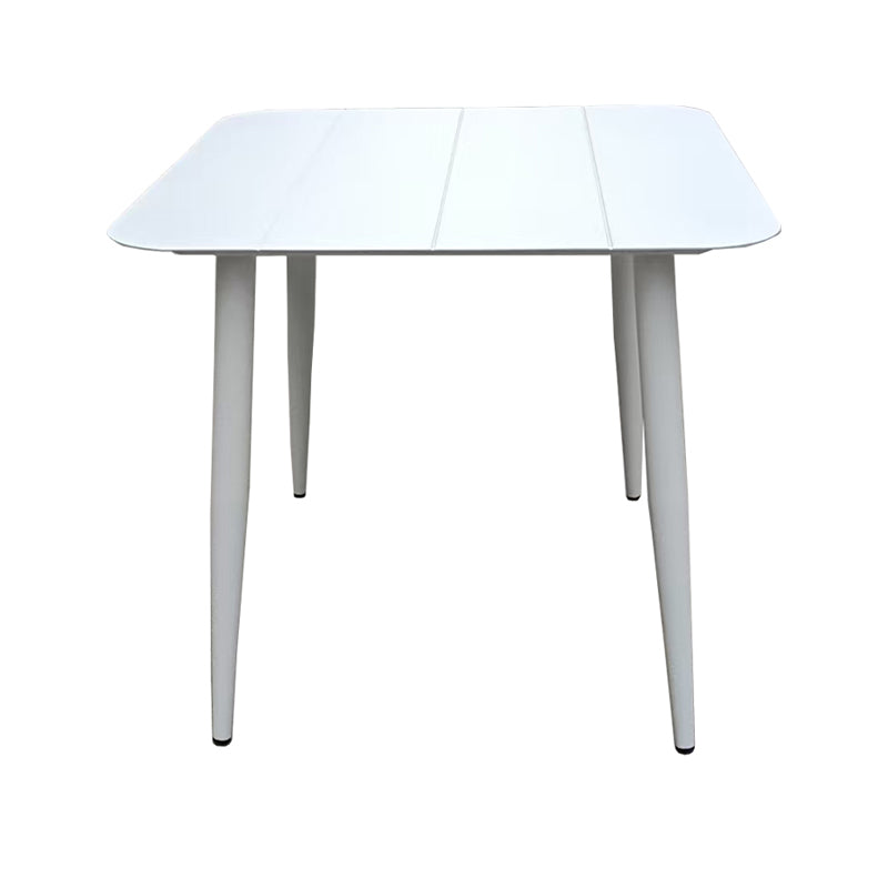 Алуминиева маса Vista в бяло 80x80x72см