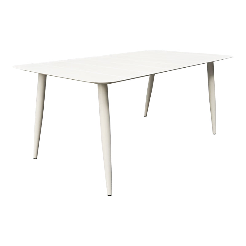 Алуминиева маса Vista в бяло 150x80x72см