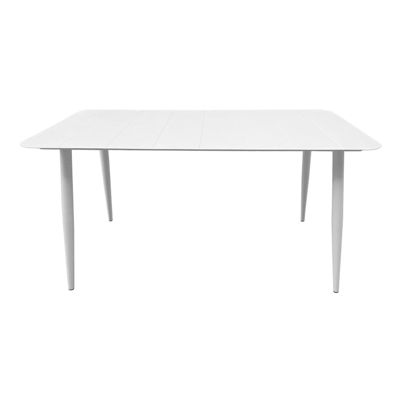 Алуминиева маса Vista в бяло 150x80x72см