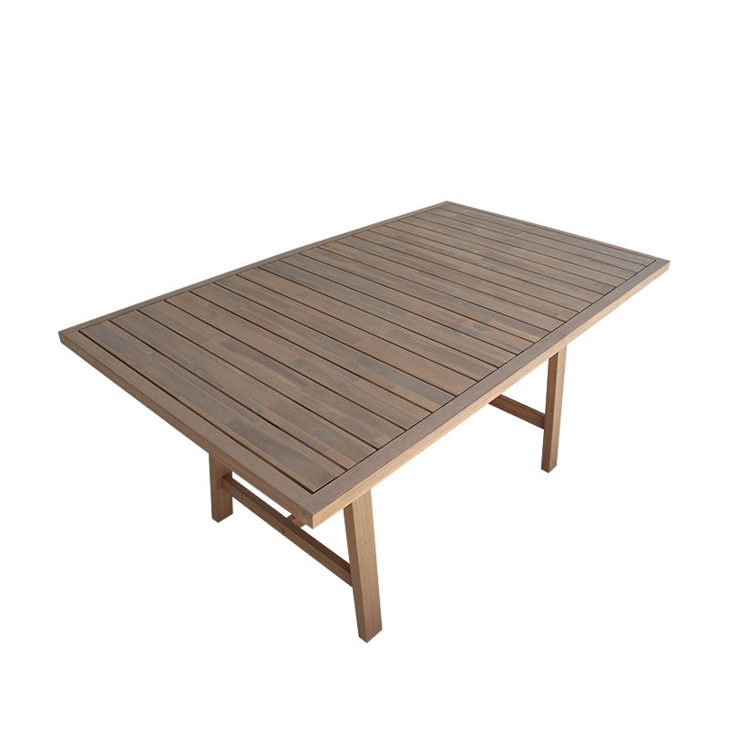 Маса Malibu акациево дърво в естествен цвят 180x90x75см