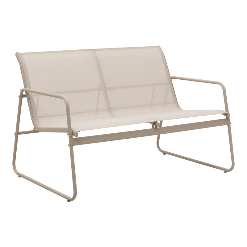 Комплект градински -метал в бял цвят