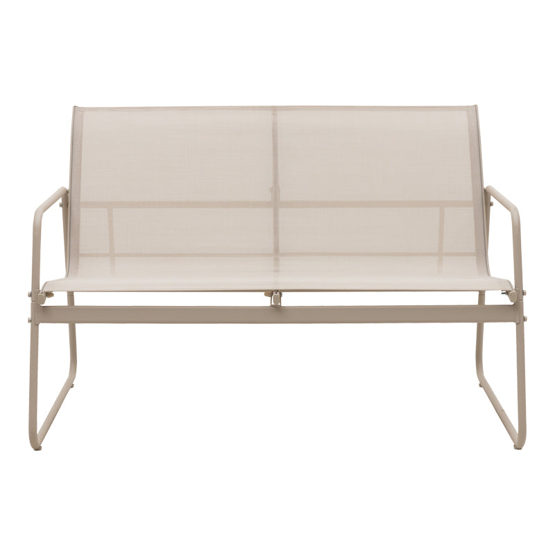 Комплект градински -метал в бял цвят