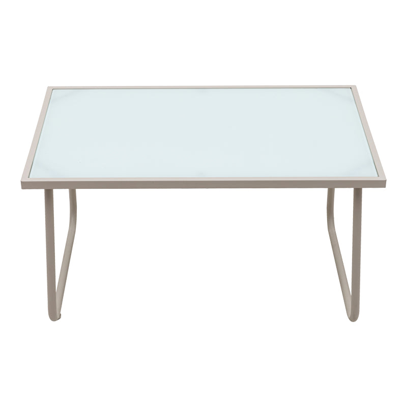 Комплект градински -метал в бял цвят