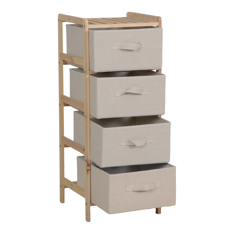 Скрин Wolen от ела, плат в естествено бежов цвят, 34.5x36.5x86см