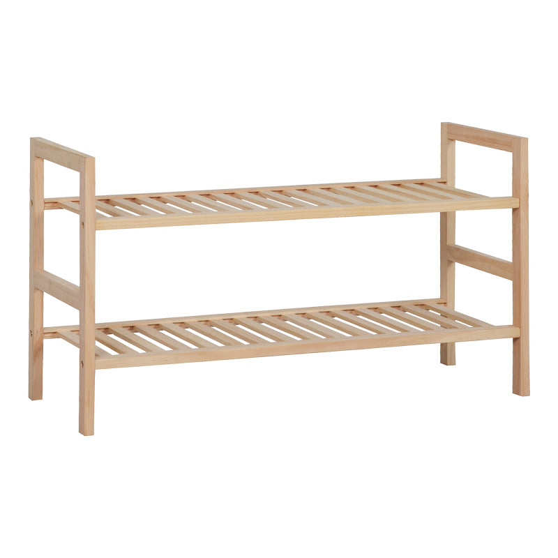 Поставка за обувки за 8 чифта обувки Steper от ела в естествен цвят 71x26x40см