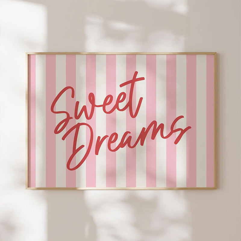 Стенно изкуство в рамка Sweete с дигитален печат 48x1.5x33см