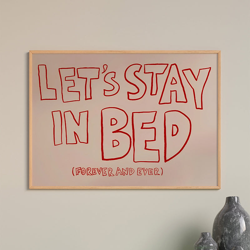 Стенно изкуство в рамка Slepery с дигитален печат 70x2x50см