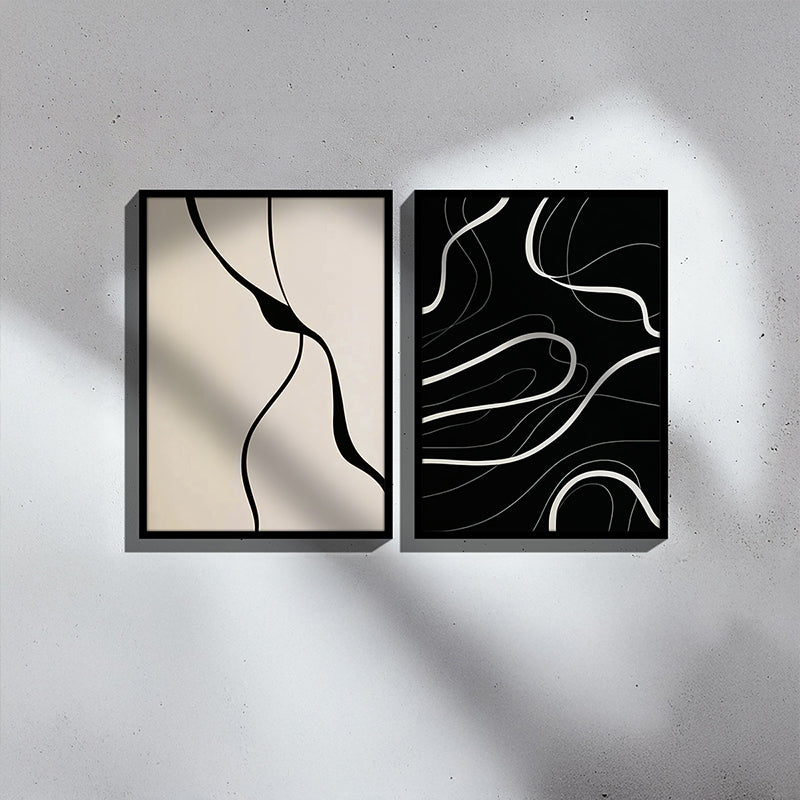 Стенно изкуство в рамка Bennez  с дигитален печат 33x1.5x48см