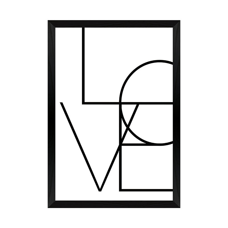 Стенно изкуство в рамка Amora с дигитален печат 33x1.5x48см