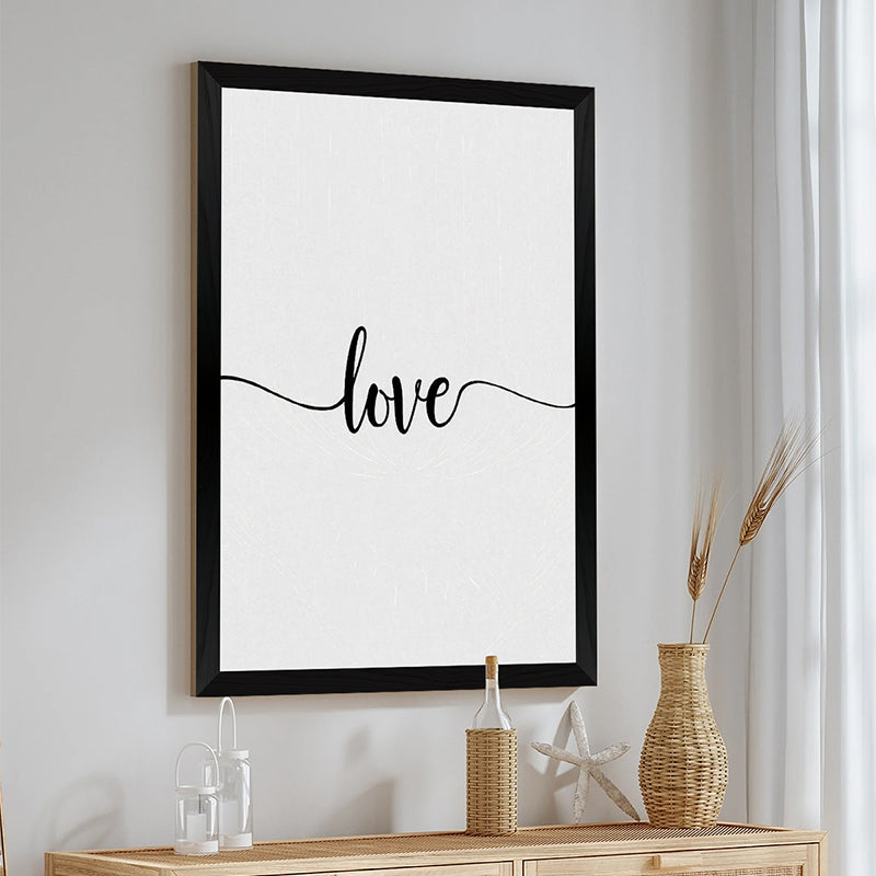 Стенно изкуство в рамка Elyrda с дигитален печат 33x1.5x48см