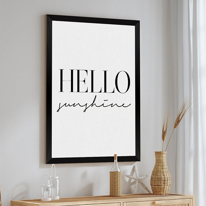 Стенно изкуство в рамка Arbiel с дигитален печат 33x1.5x48см