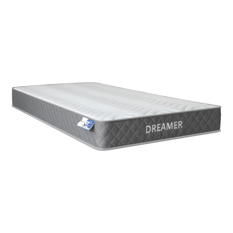 Двулицев компресиран матрак dreamer с пружини 20 см 120x200 см