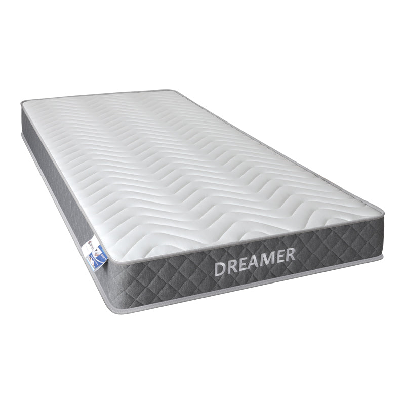 Двулицев компресиран матрак dreamer с пружини 20 см 120x200 см