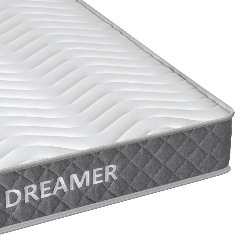 Двулицев компресиран матрак dreamer с пружини 20 см 120x200 см