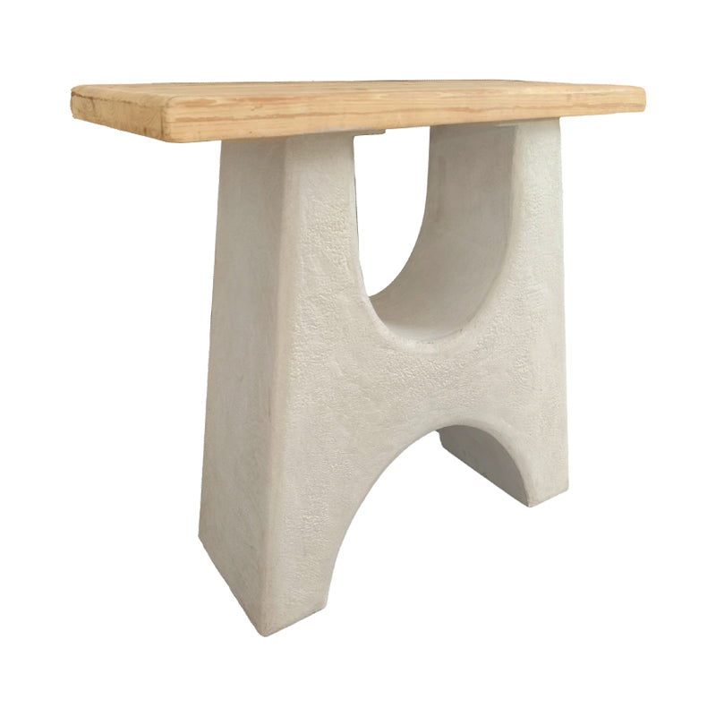 Конзолна маса  MARILA от ела - mdf в естествен екрю цвят 100x38x80см