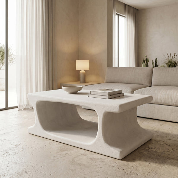 Холна маса NAFEL  mdf бяла 120x60x45см