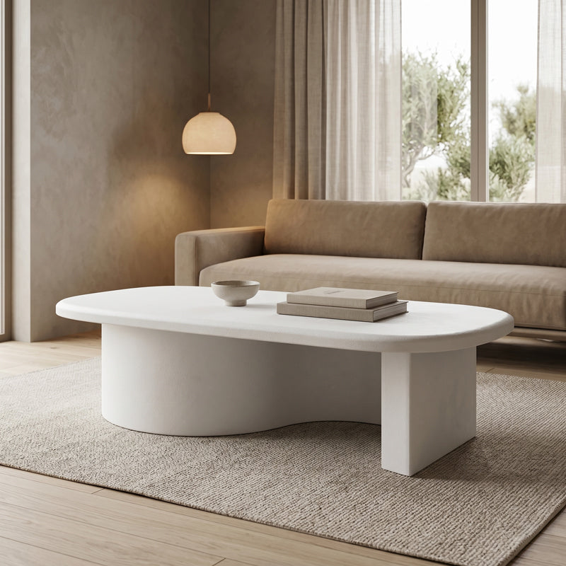 Холна маса VERVEN mdf бяла 120x60x32см