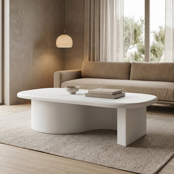 Холна маса VERVEN mdf бяла 120x60x32см