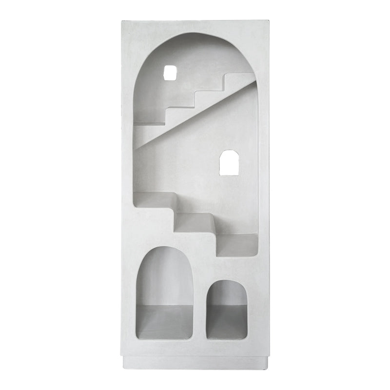 Библиотека BOOLTEN  mdf бяла 80x38x190 см
