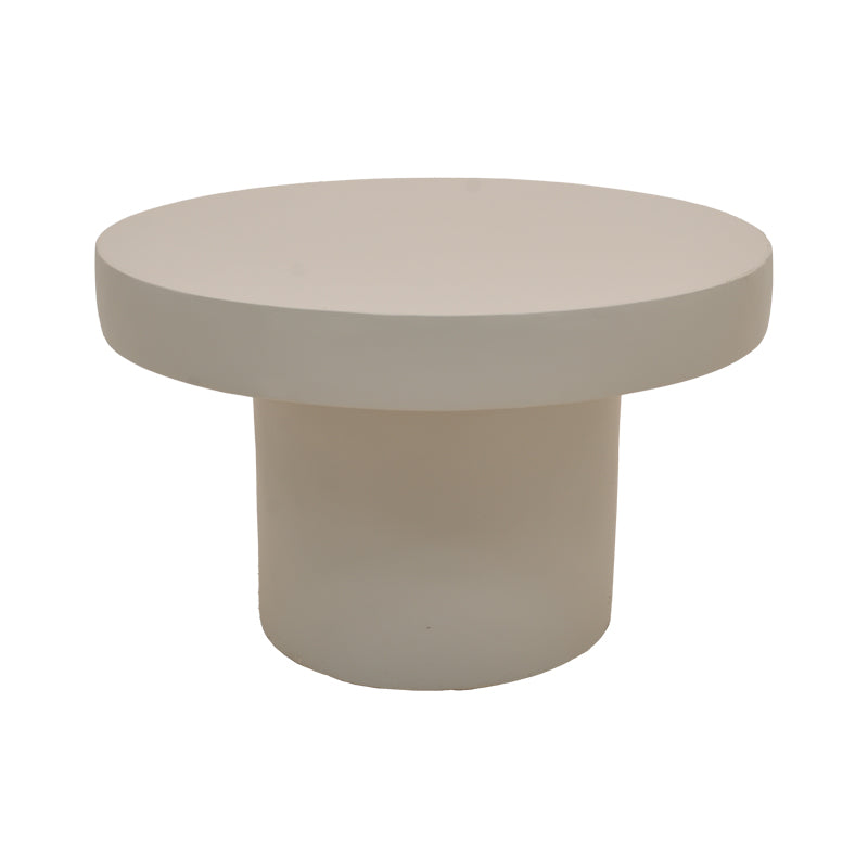 Холна маса umbra mgo светло сива d64.5x43см