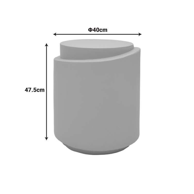 Странична масичка FORFOX  mgo капучино d40x49.5 см