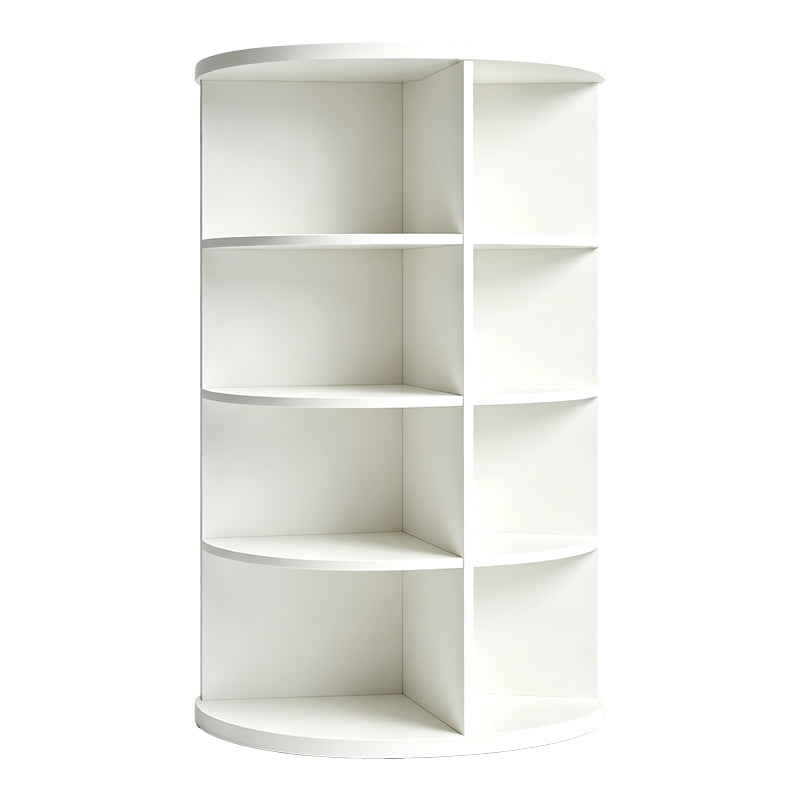 Ъглов рафт  BENZAL бял mdf 80x30x120см