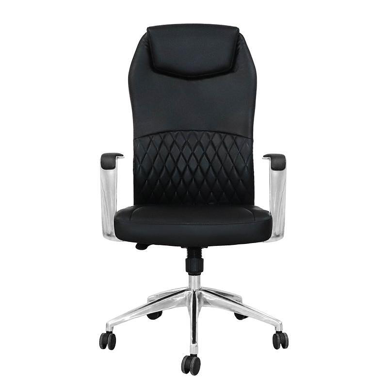 Директорски стол CRONO HB, екокожа, до 150 kg, черен