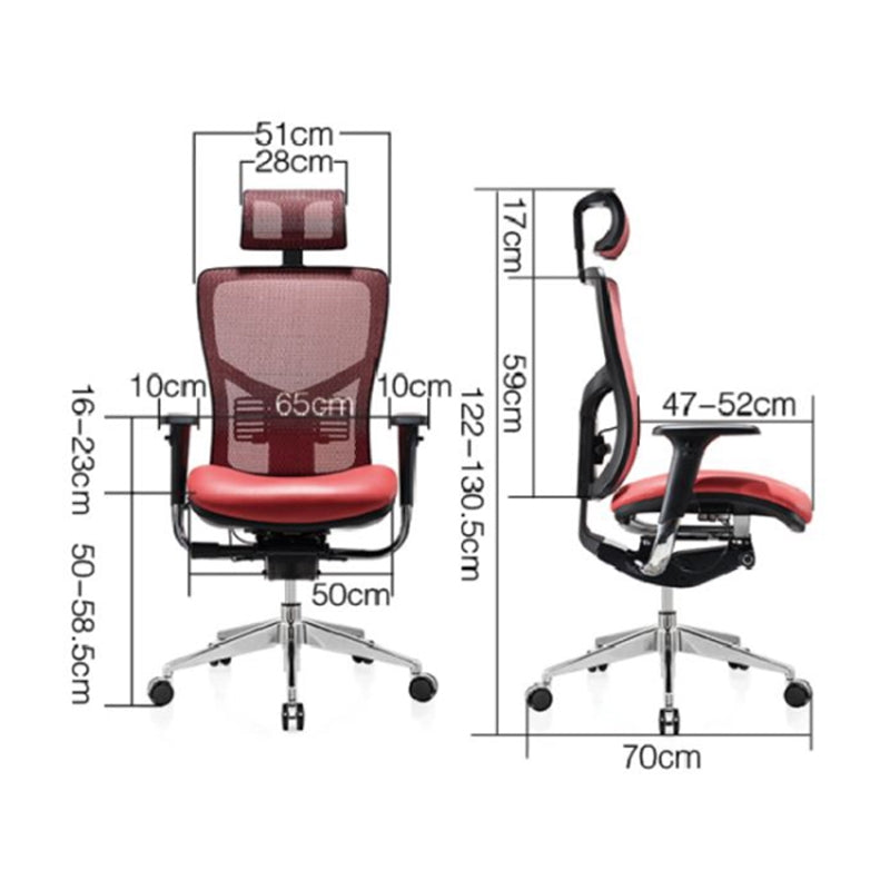 Ергономичен стол TECH@PRO, Multi-function механизъм, до 250 kg, черен