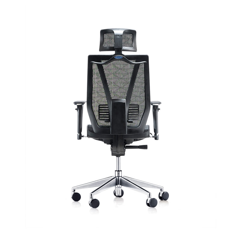 Ергономичен стол TECH@LINE, Multi-function механизъм, до 250 kg, черен